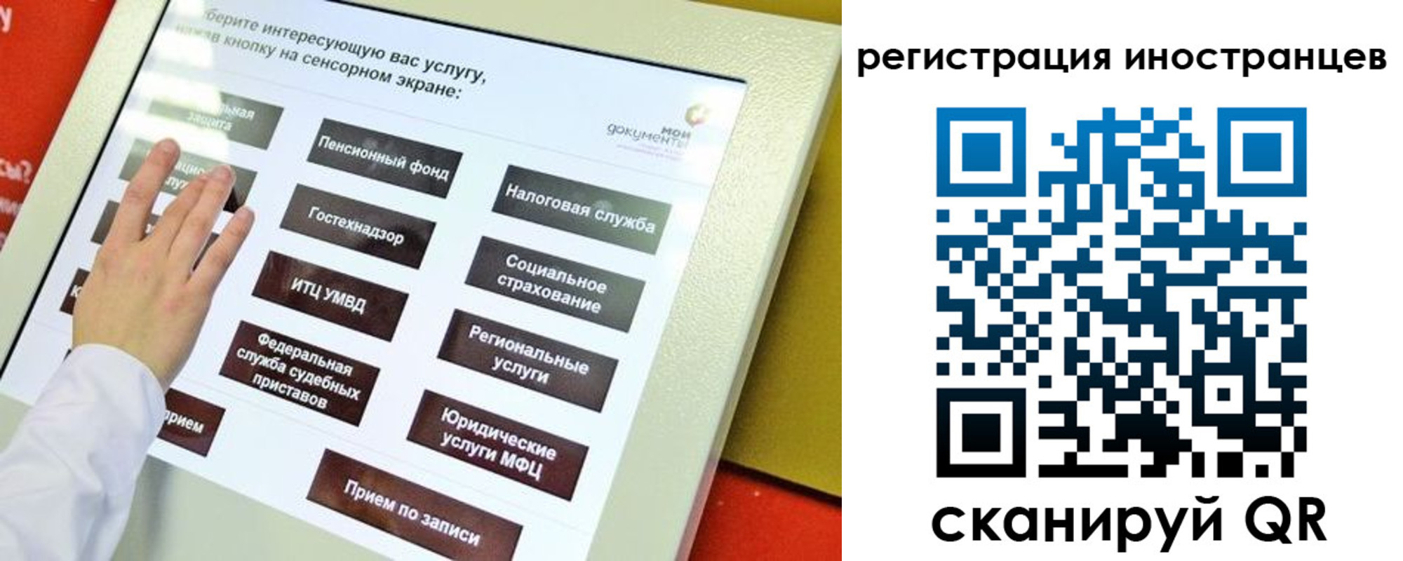 временная регистрация госуслуги в Ельне